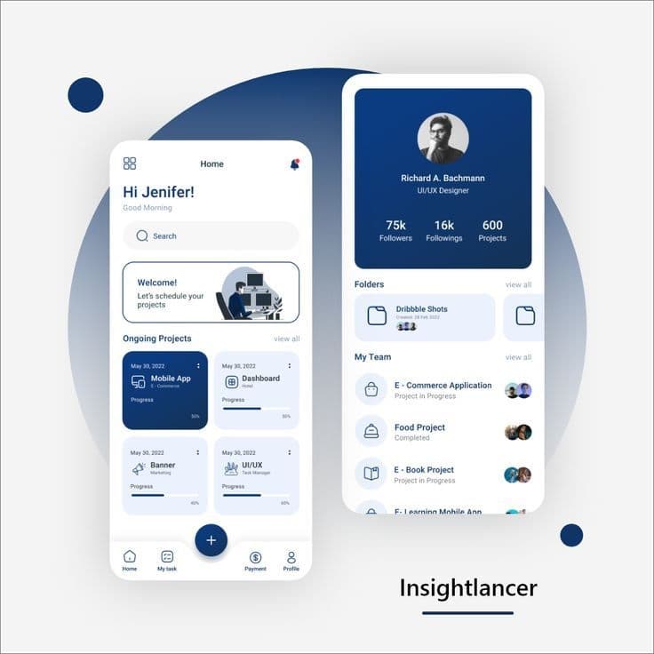 UX/UI for Project Management App