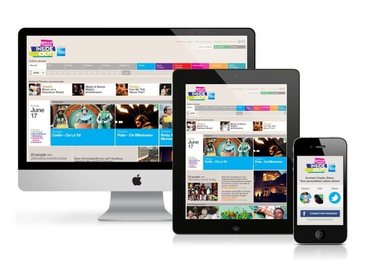 Responsive Events & Culture Platform