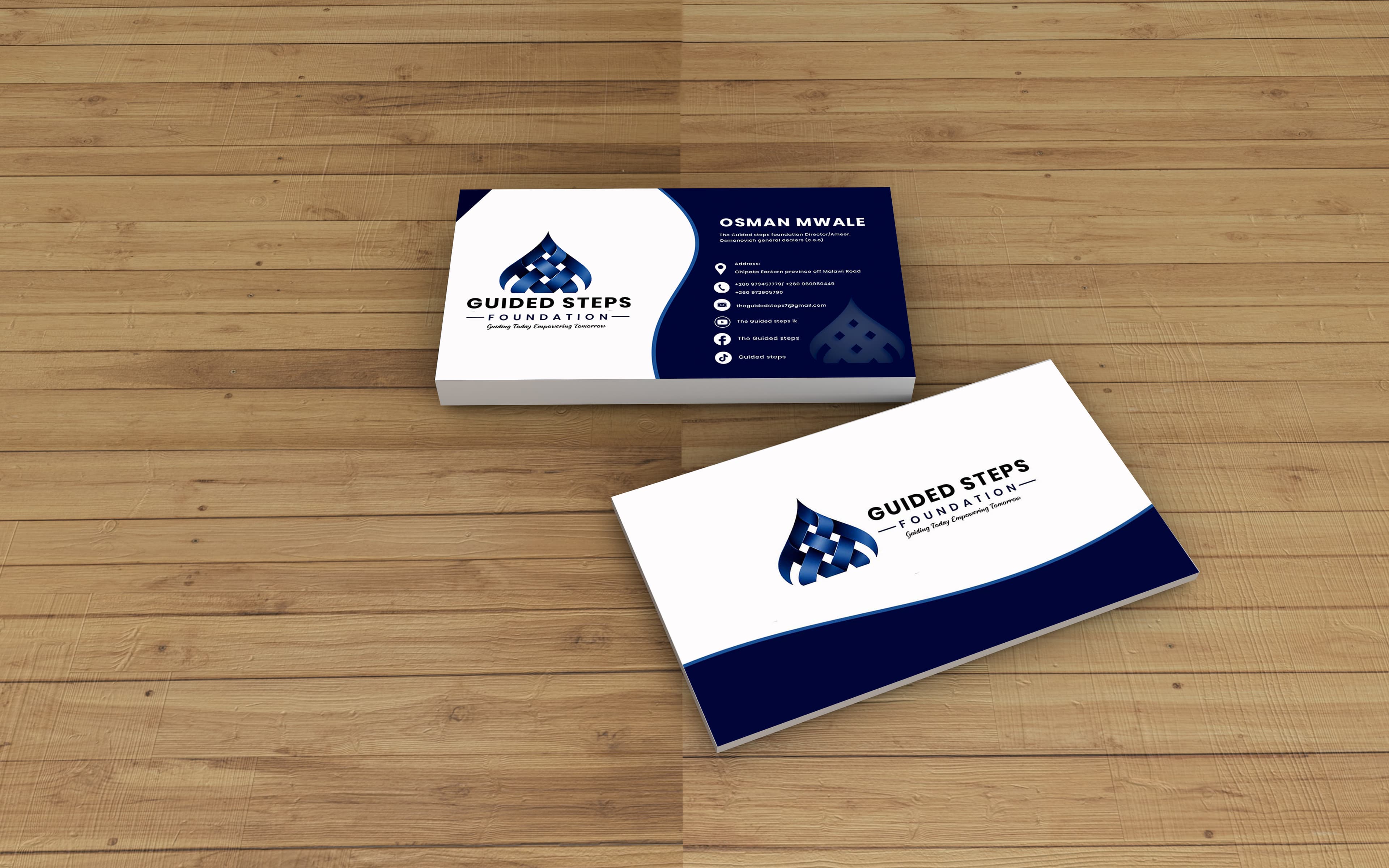 Guided Steps Foundation Business Card