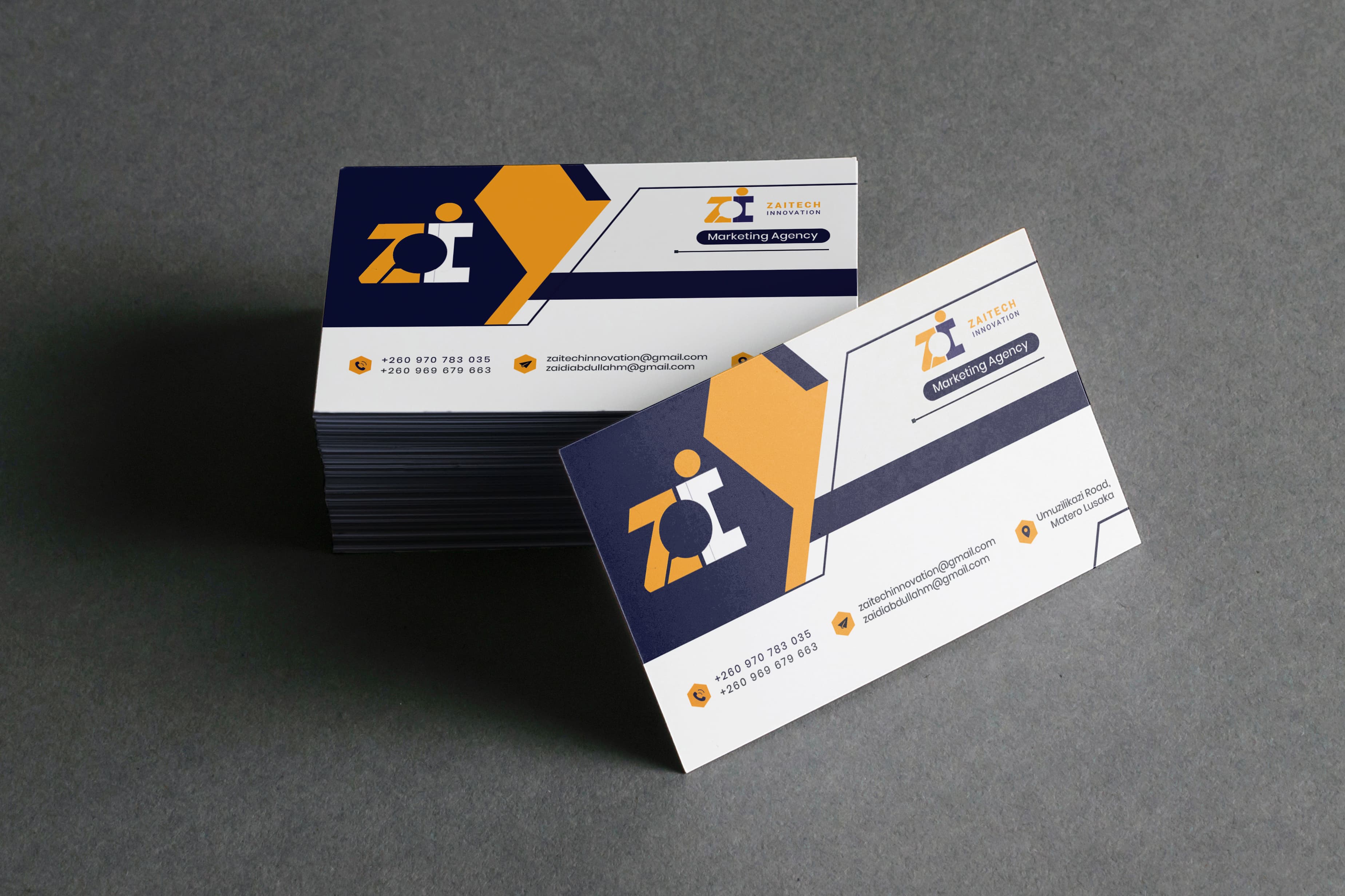 Zaitech Innovation Business Card