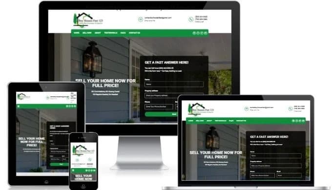 Real Estate Lead Generation Website